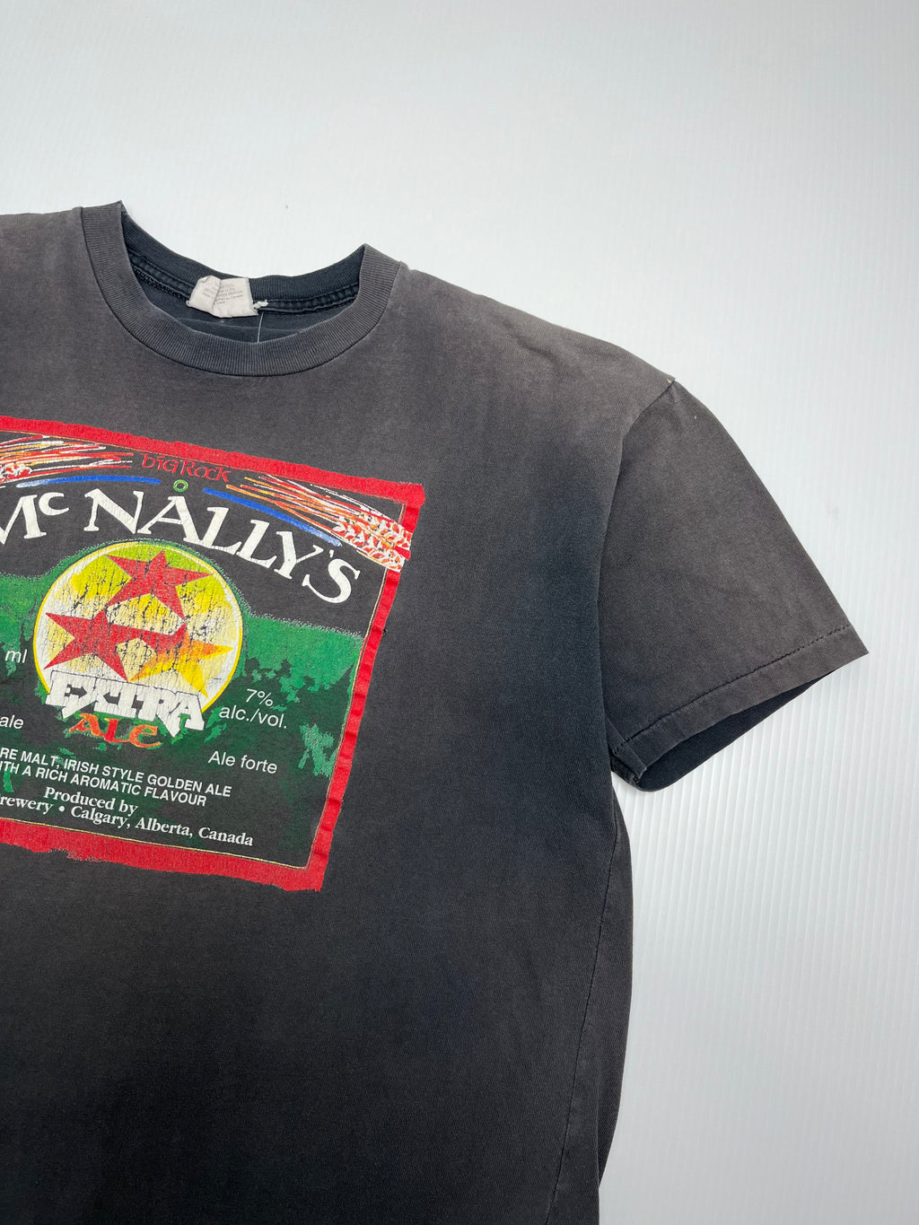 Vintage McNally's Extra Ale Faded Tee L
