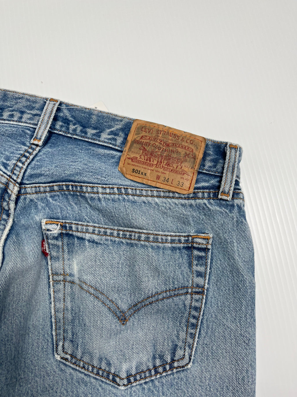 Levi's 501xx Medium Wash Denim 32