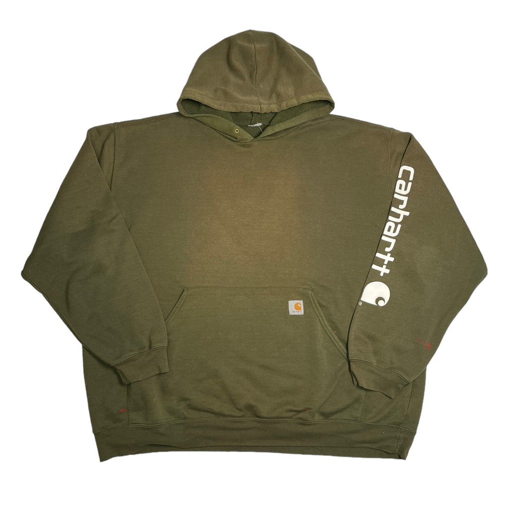 Carhartt Faded Spellout Hoodie XXL