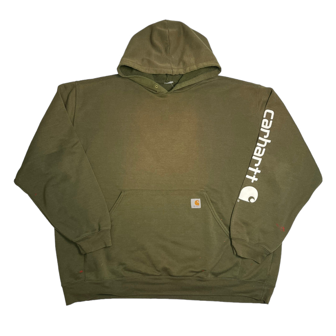 Carhartt Faded Spellout Hoodie XXL