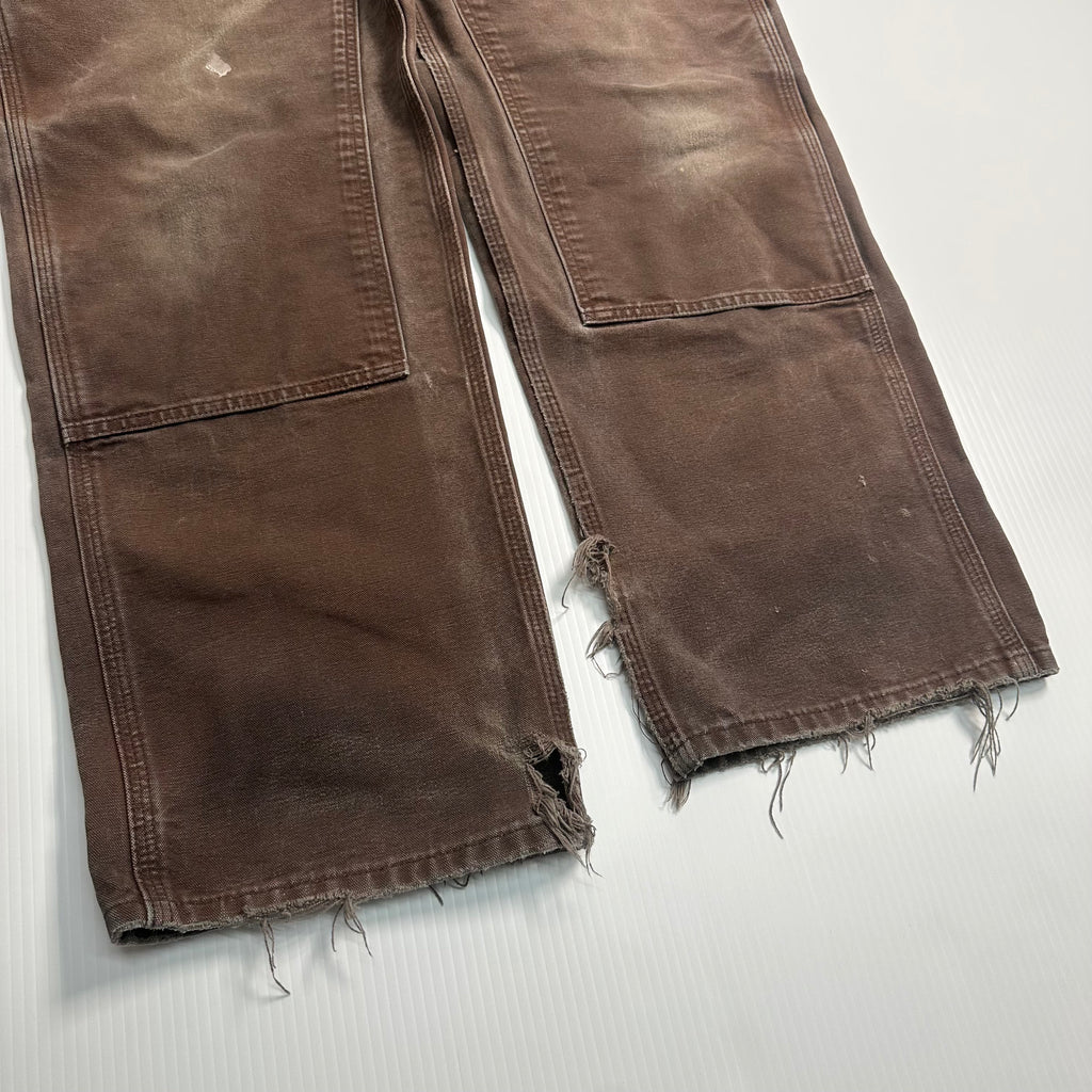 Vintage Carhartt Faded Double Knee Denim 37