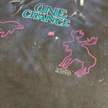 Load image into Gallery viewer, 1992 Harlequin One Earth One Chance AOP Graphic Tee L
