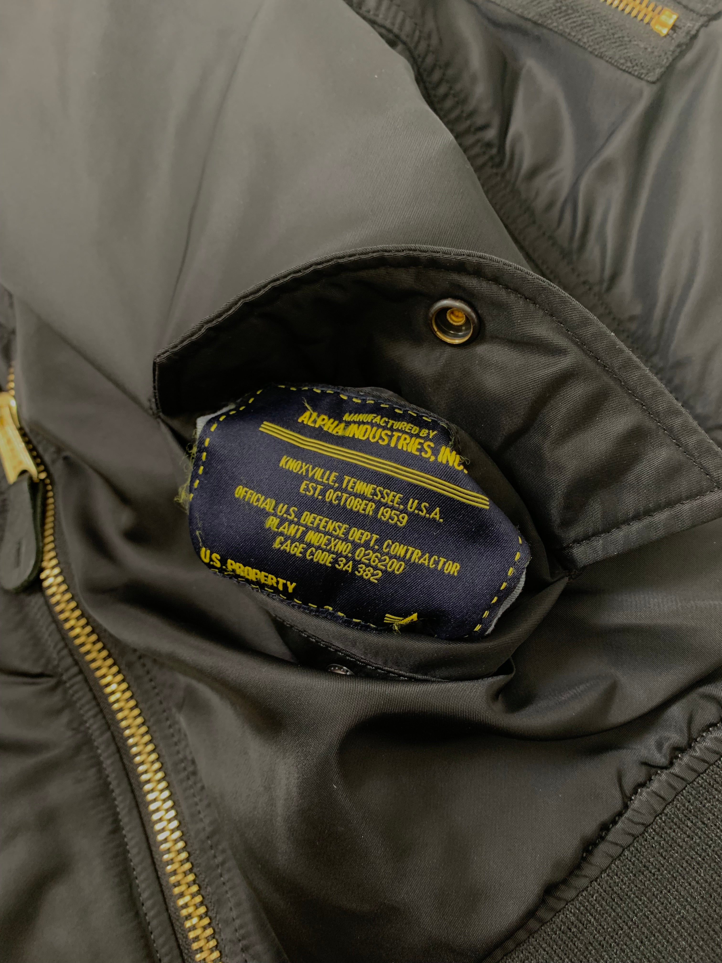 Alpha Industries MA-1 Reversible Bomber Jacket M