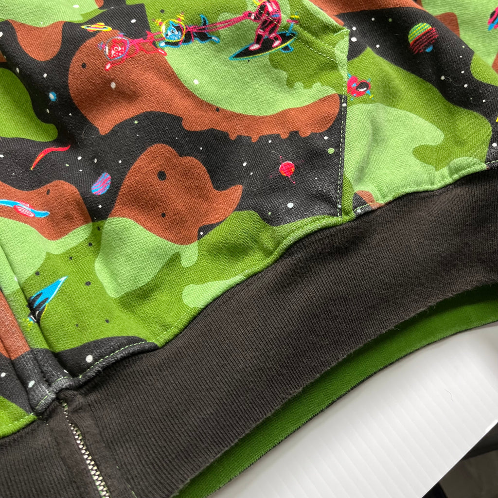 Billionaire Boys Club Ice Cream Space Dogs Zip Hoodie XL
