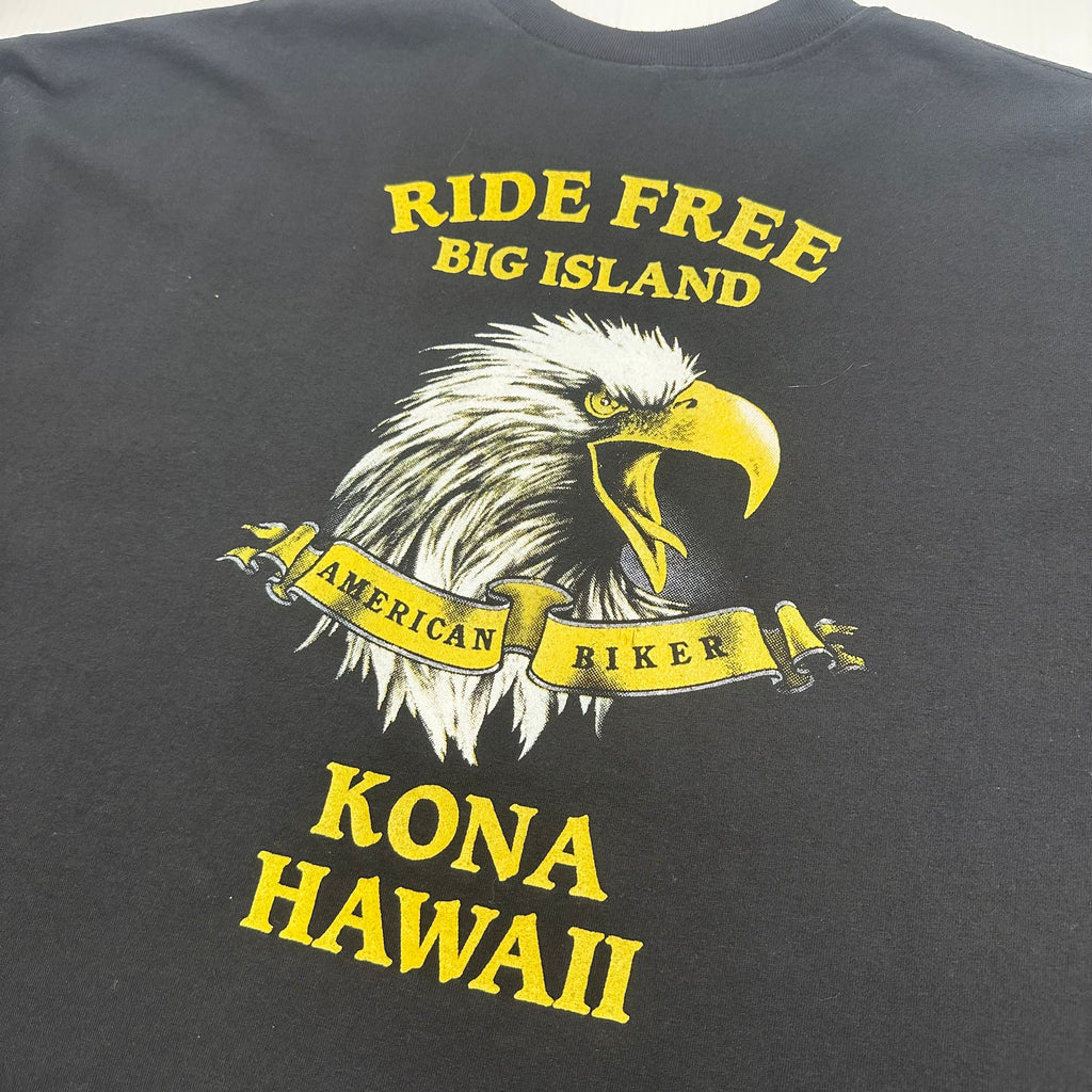 1992 Harley Davidson Kona Hawaii Shield Logo Tee XXL