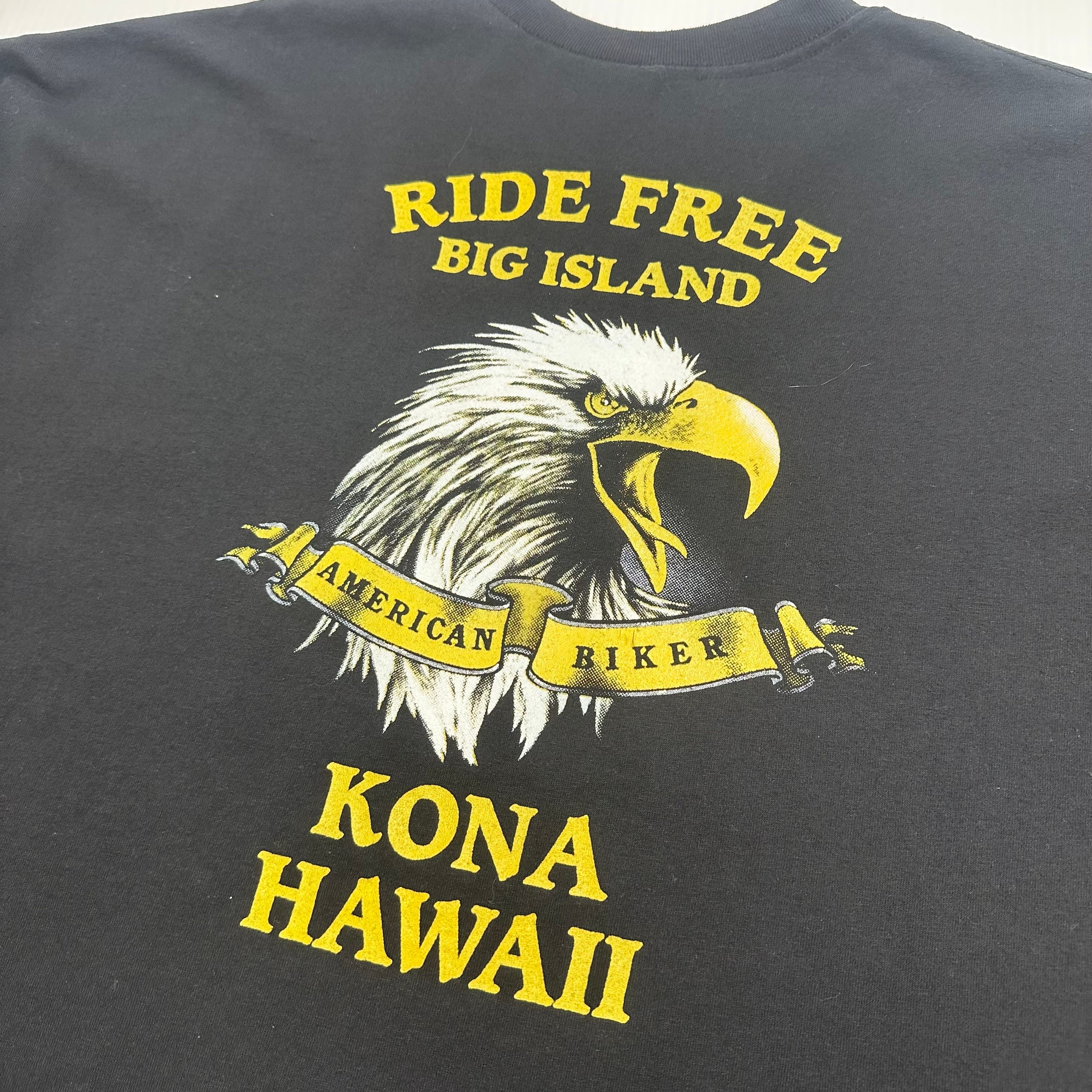 1992 Harley Davidson Kona Hawaii Shield Logo Tee XXL