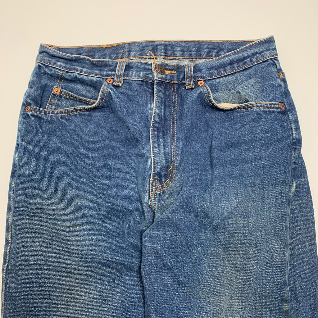 Orange Tab Dark Wash Levi’s Jeans 32