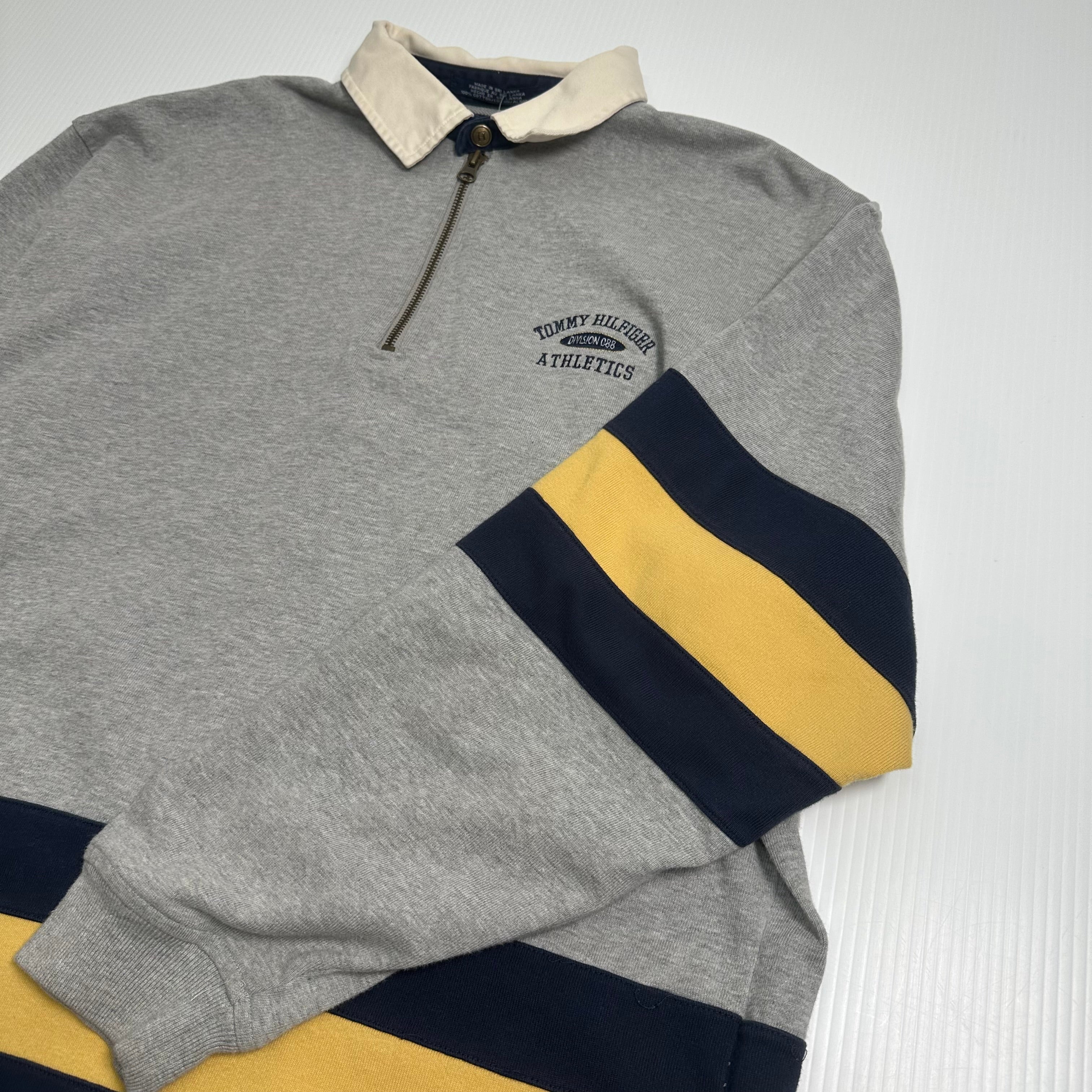 Vintage Tommy Hilfiger Athletics Rugby Shirt L
