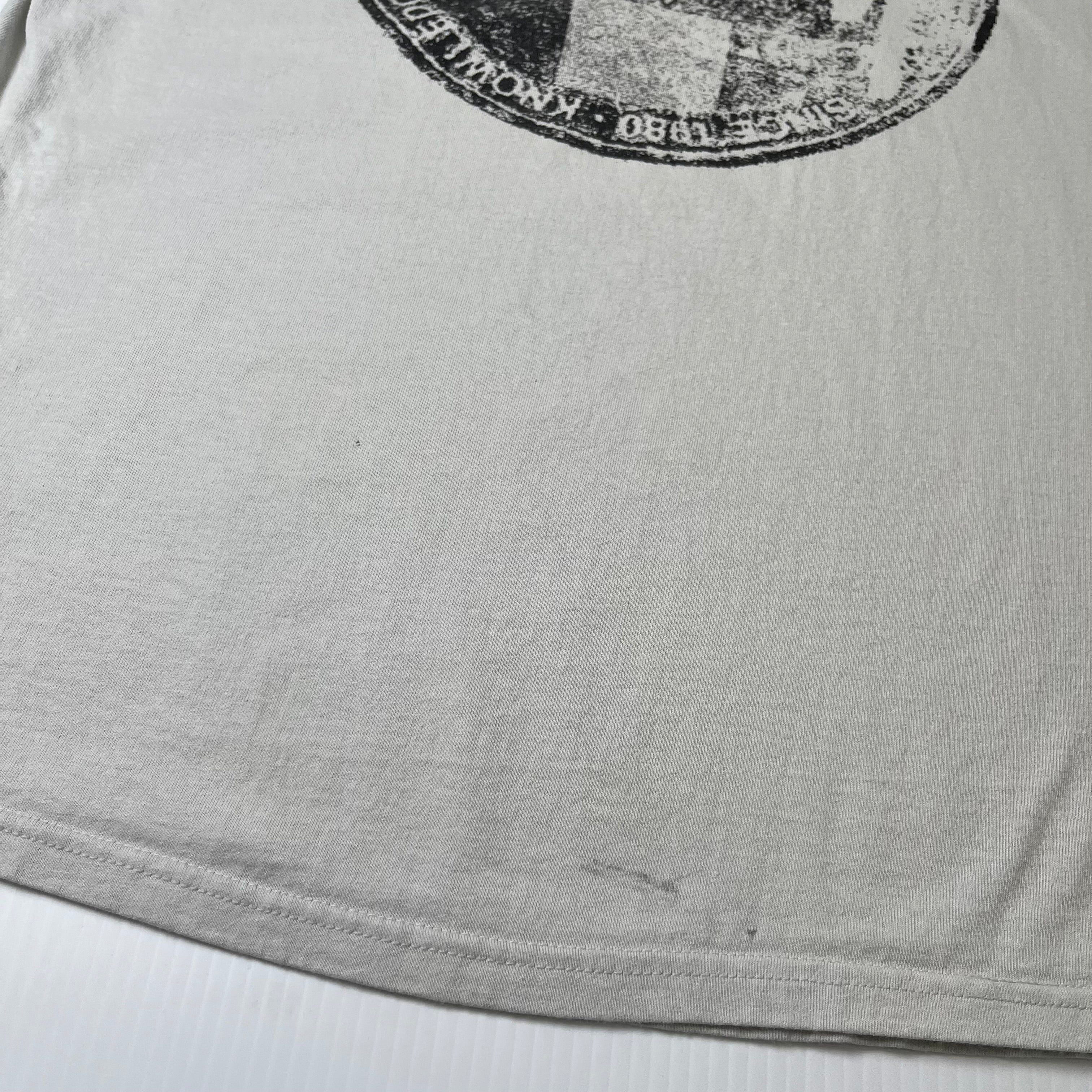 Stussy Faded Circle Logo Graphic Tee L