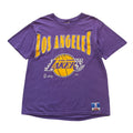 Vintage Nutmeg Los Angeles Lakers Graphic Tee L