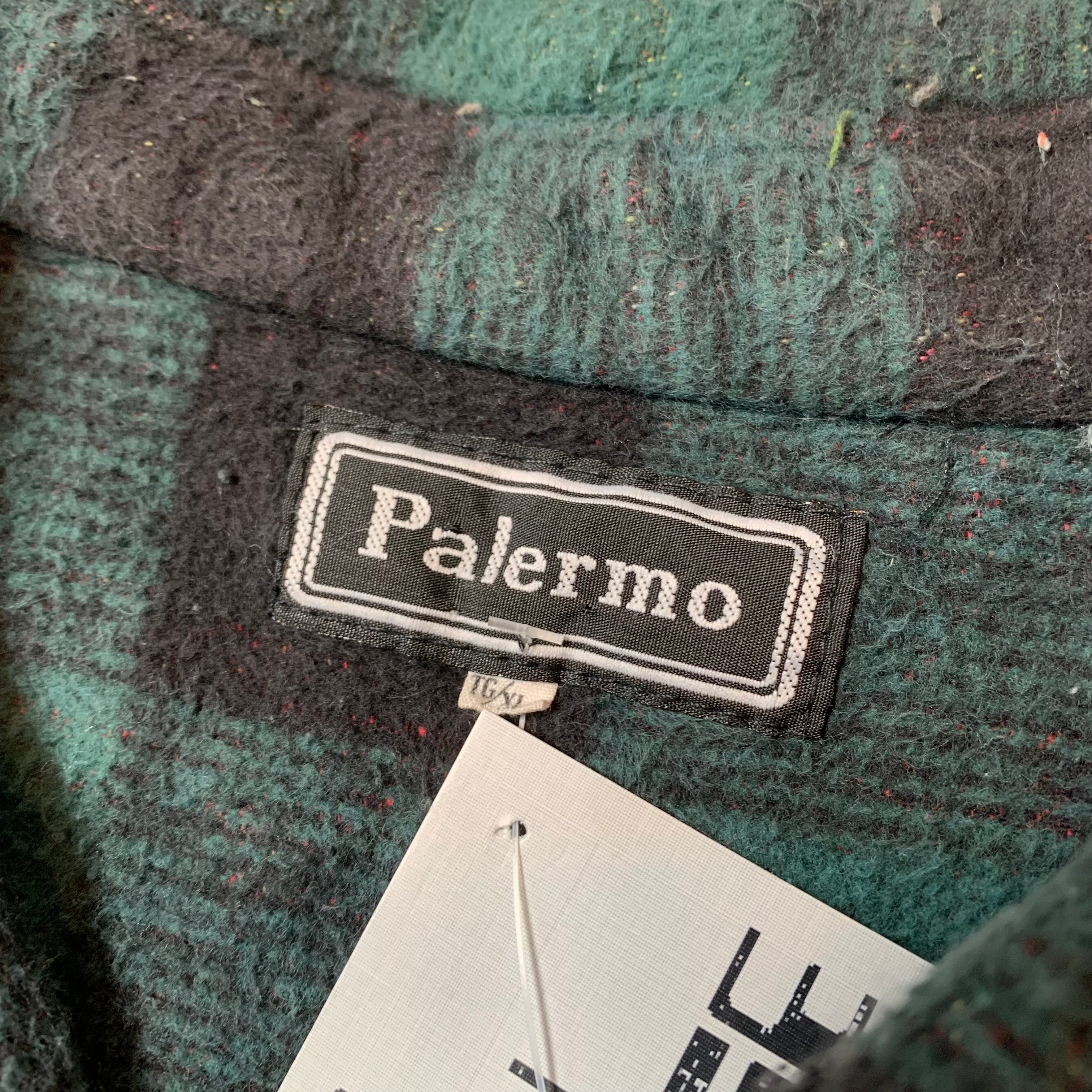 Vintage Palermo Plaid Heavy Button Up Flannel XL