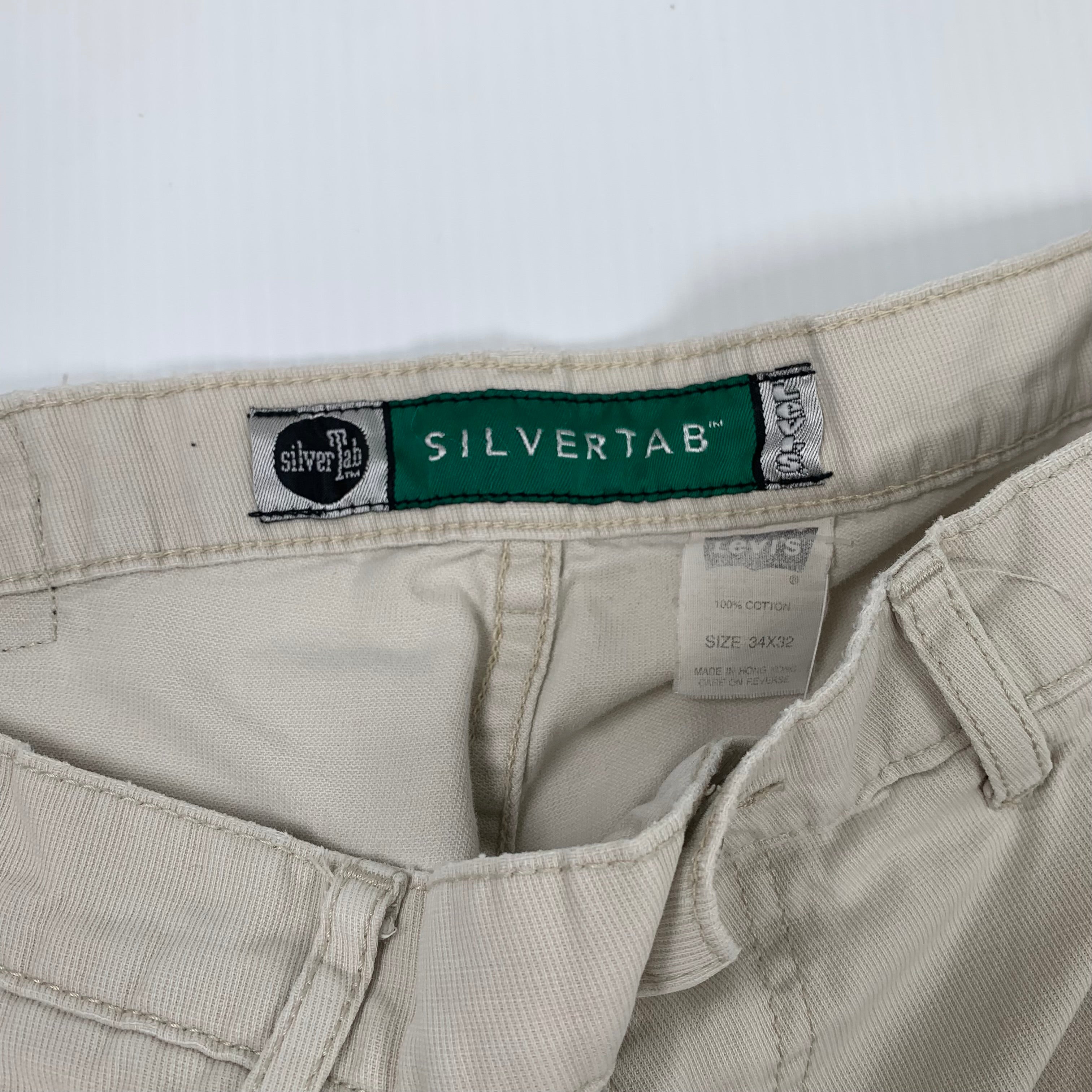 Vintage Levi's Silvertab Cargo Pants 34