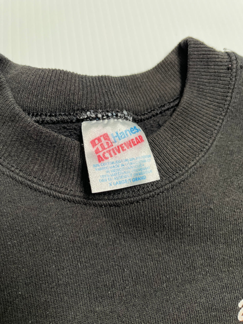 90s Chicago Bulls Basketball Graphic Crewneck XL