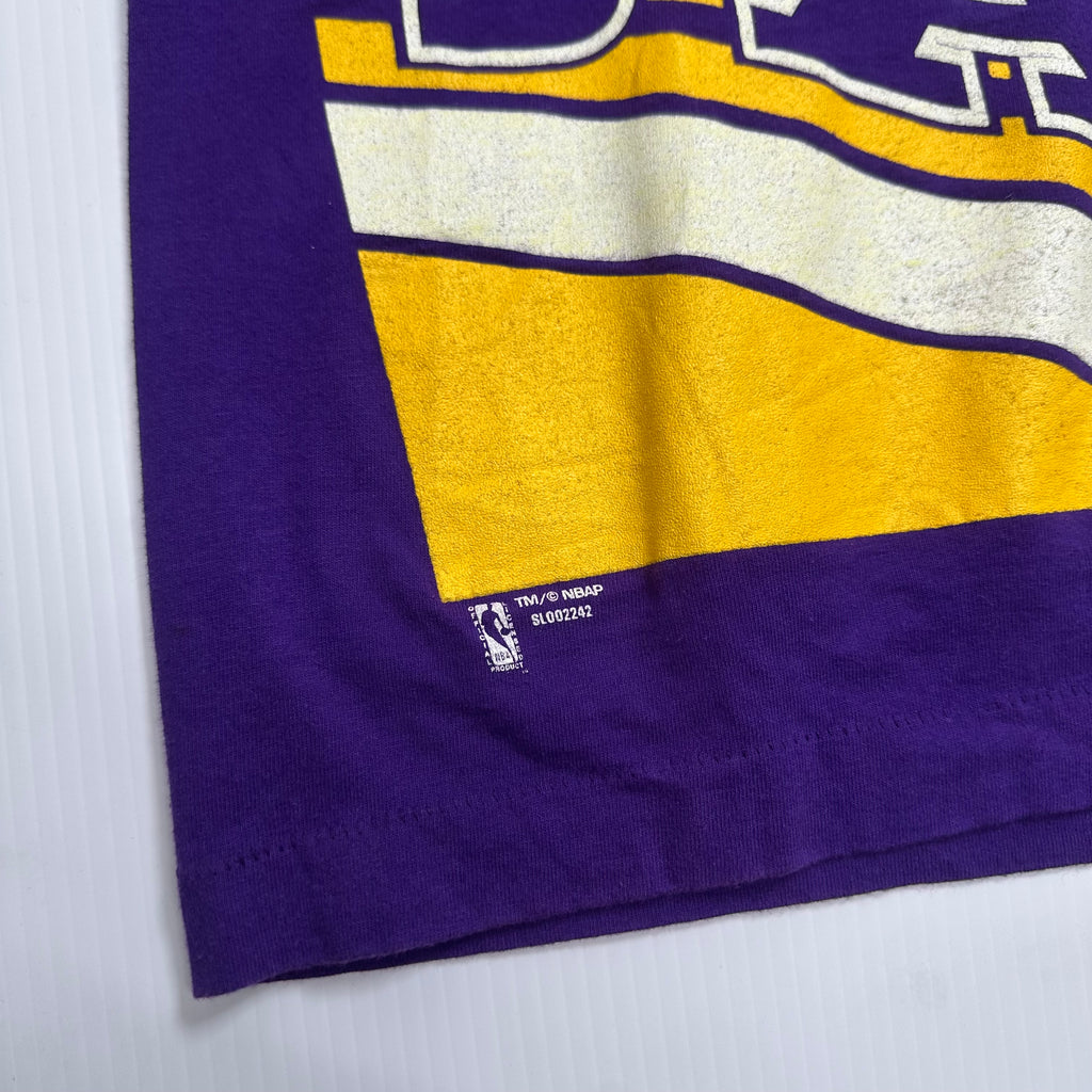 Vintage Salem Sportswear Utah Jazz AOP Tee L