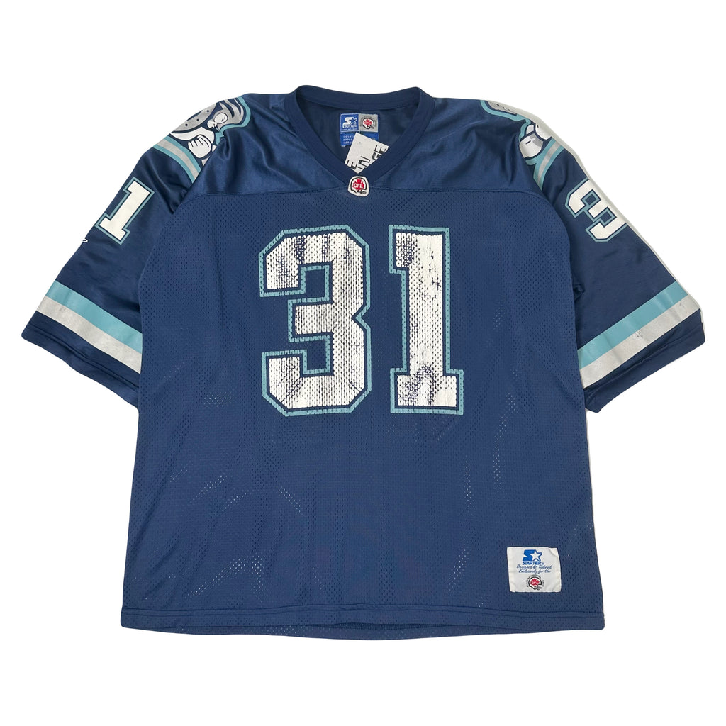 Vintage Starter Toronto Argonauts Clemons #31 CFL Jersey XL