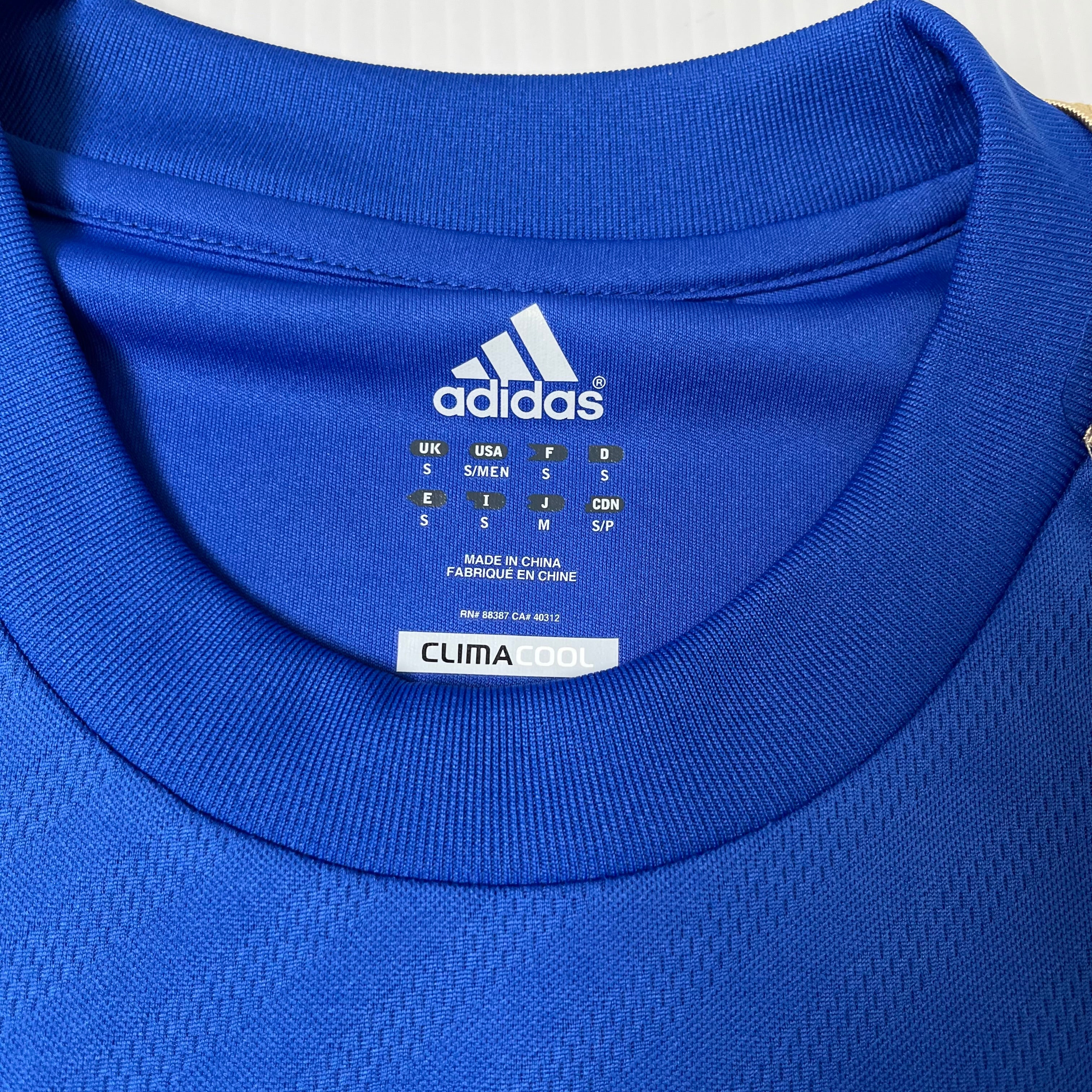 2012-13 Adidas Chelsea Europa League Mata Home Kit S