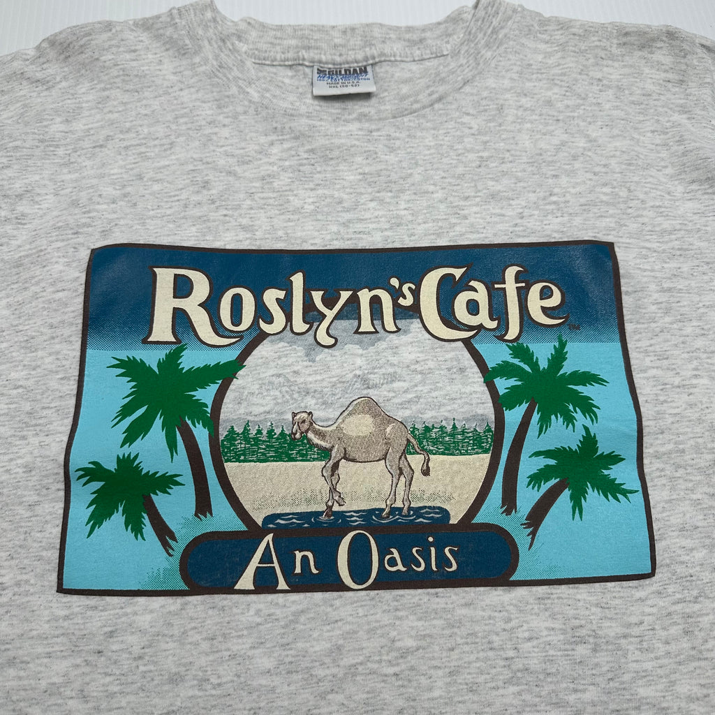 Vintage Roslyn's Cafe An Oasis Graphic Tee XXL