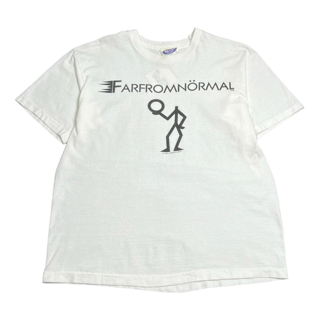 Vintage Farfromnormal Stickman Graphic Tee L