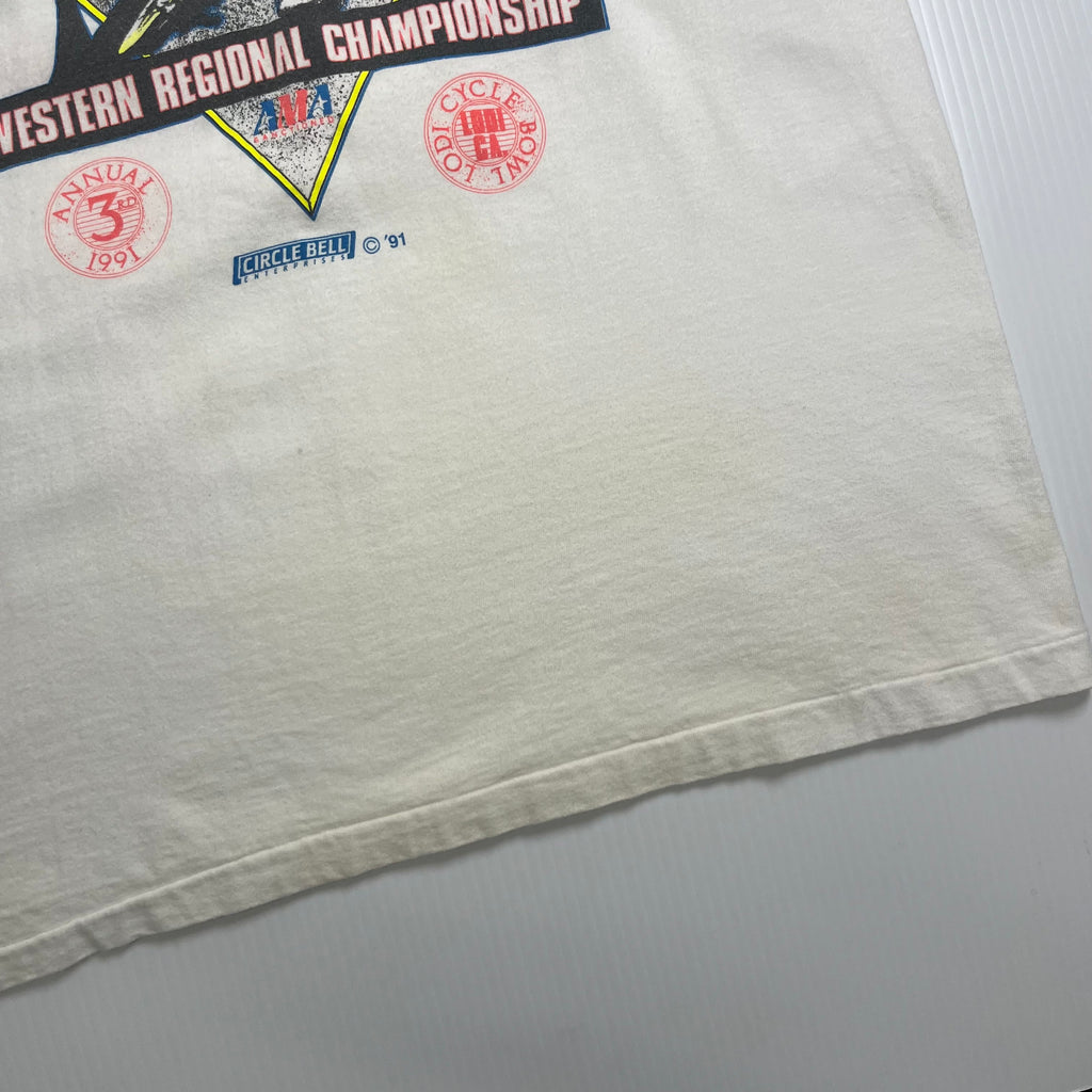 1991 Lodi Short Track Racking Graphic Tee XL