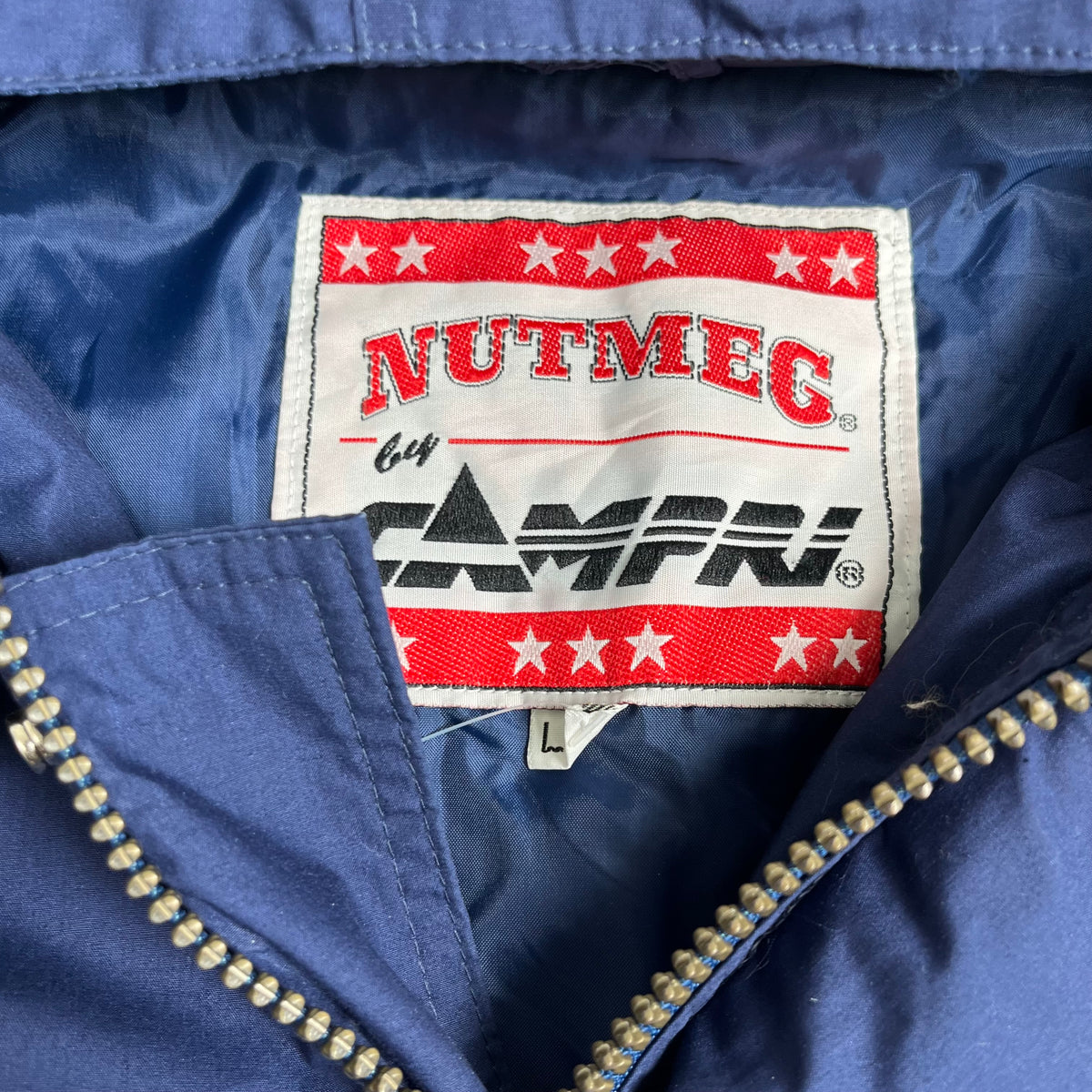 Vintage Nutmeg Notre Dame Long Puffer Coat L