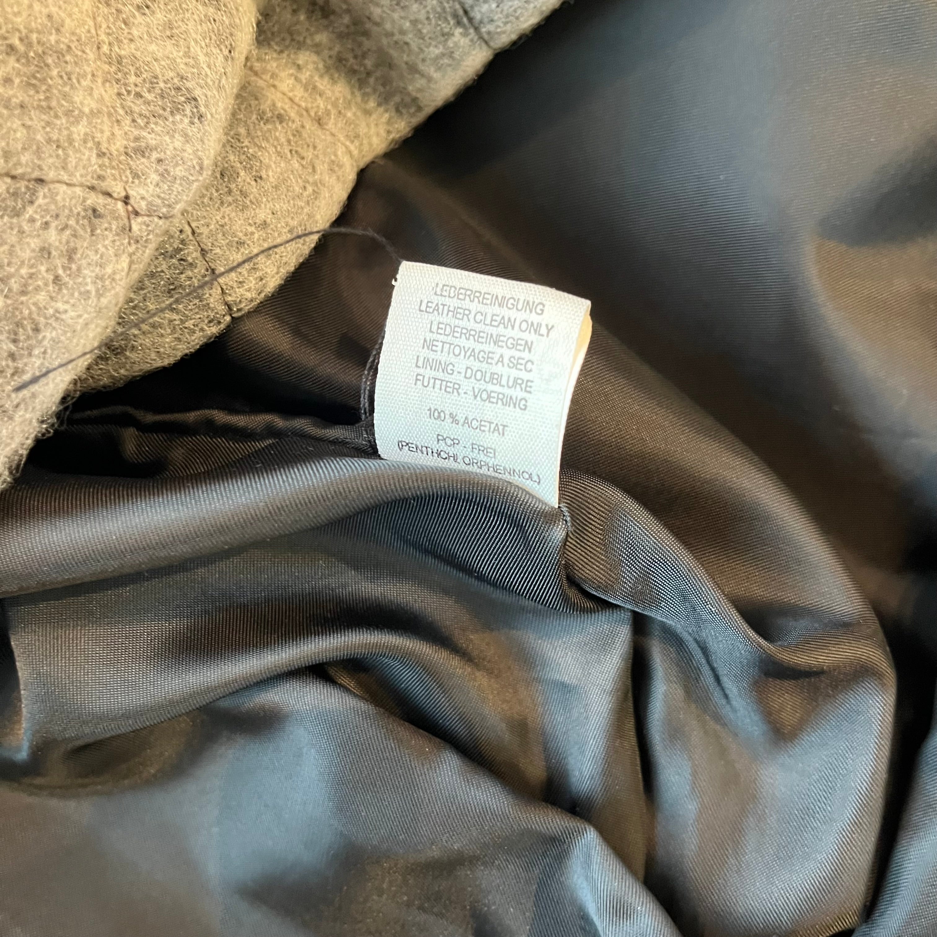 Vintage Boutique Of Leathers Full Zip Bomber Jacket XL