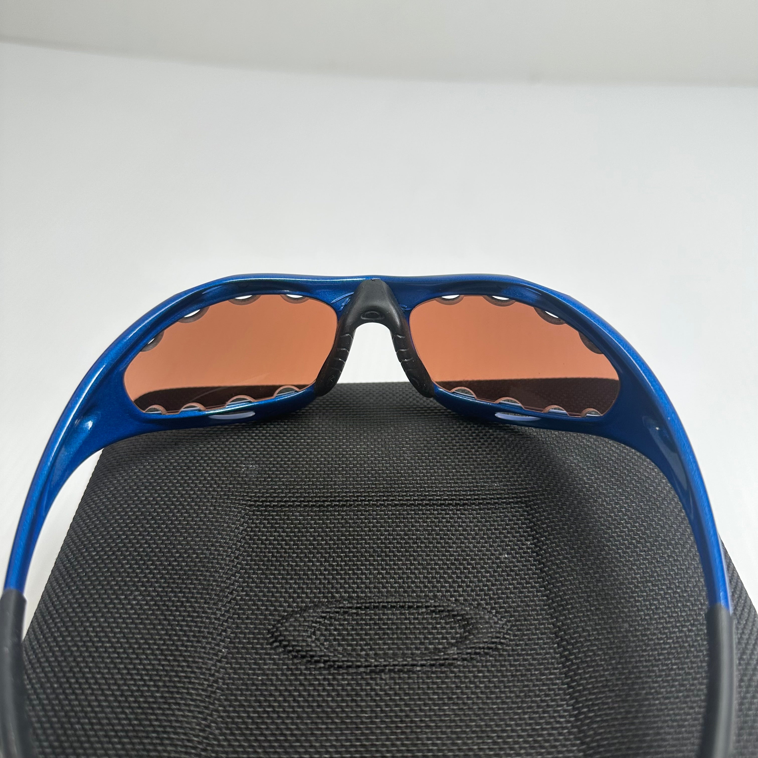 1999 Oakley Water Jacket Vented Sunglasses Blue/VR28 Iridium