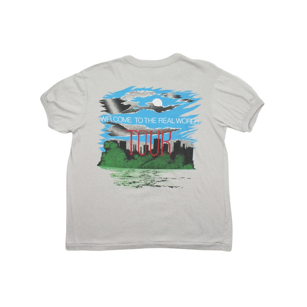80s Mr. Mister Welcome To The Real World Tour Tee L