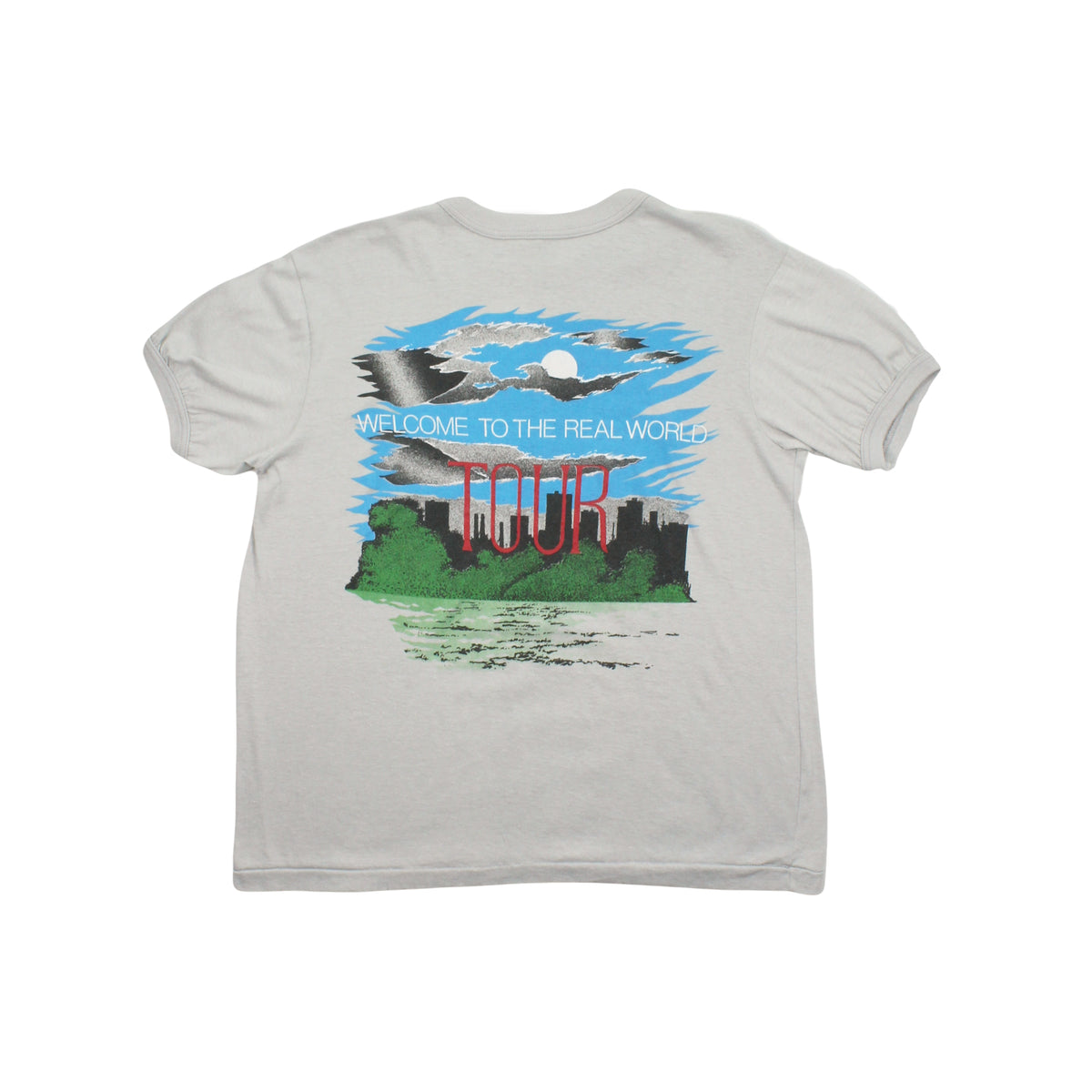 80s Mr. Mister Welcome To The Real World Tour Tee L