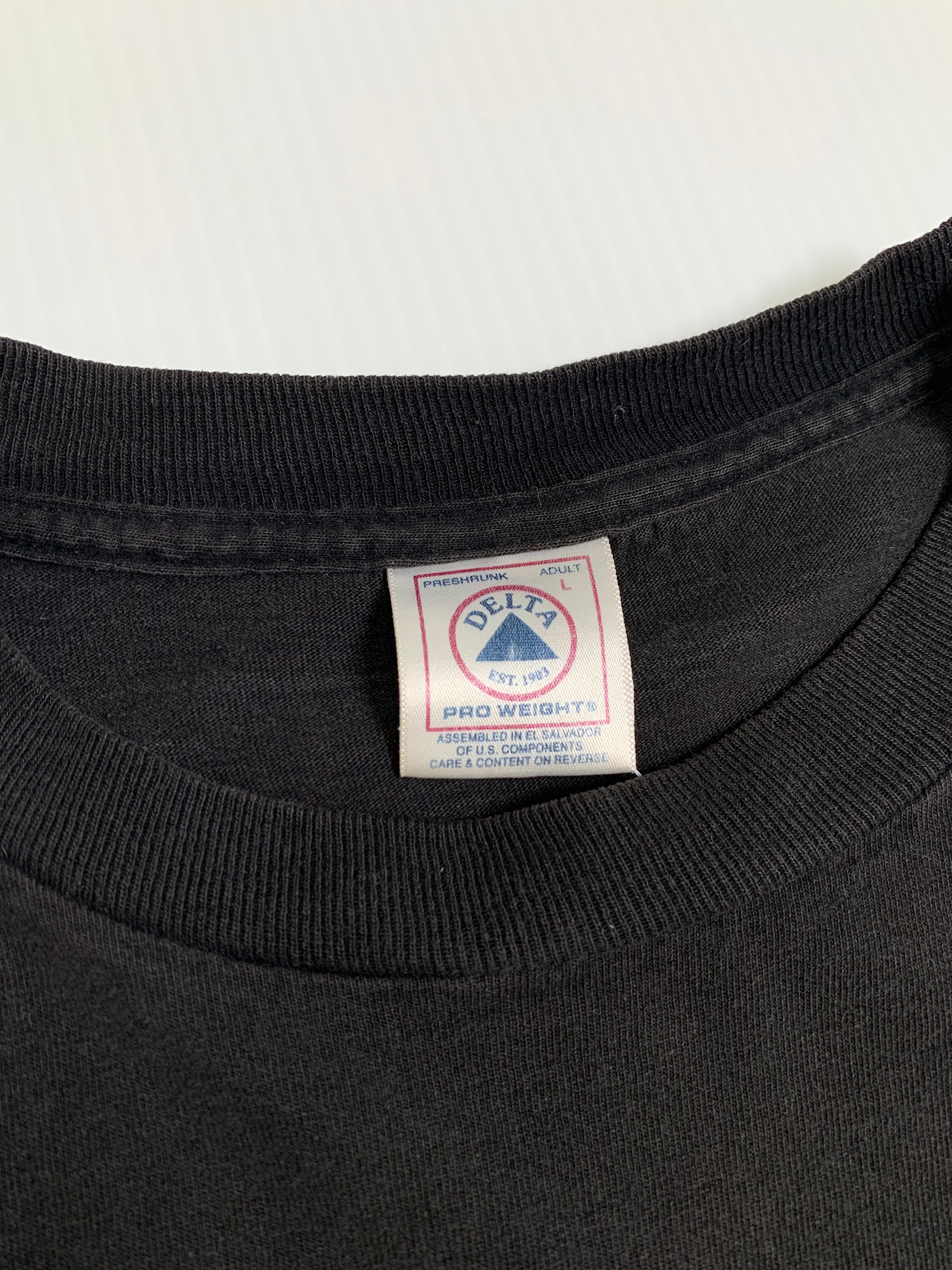 1999 Marvel Spiderman Velvet Graphic Tee L