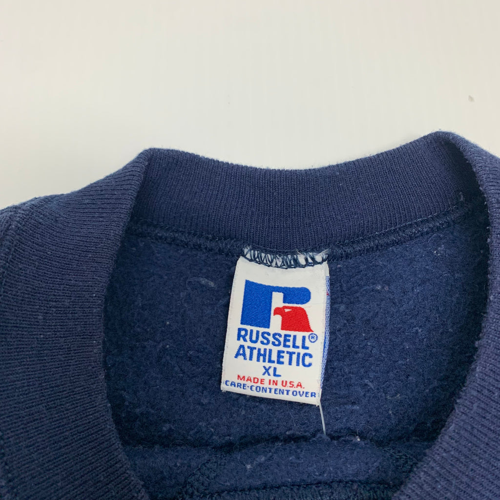 90s Navy Russell Athletic Crewneck XL