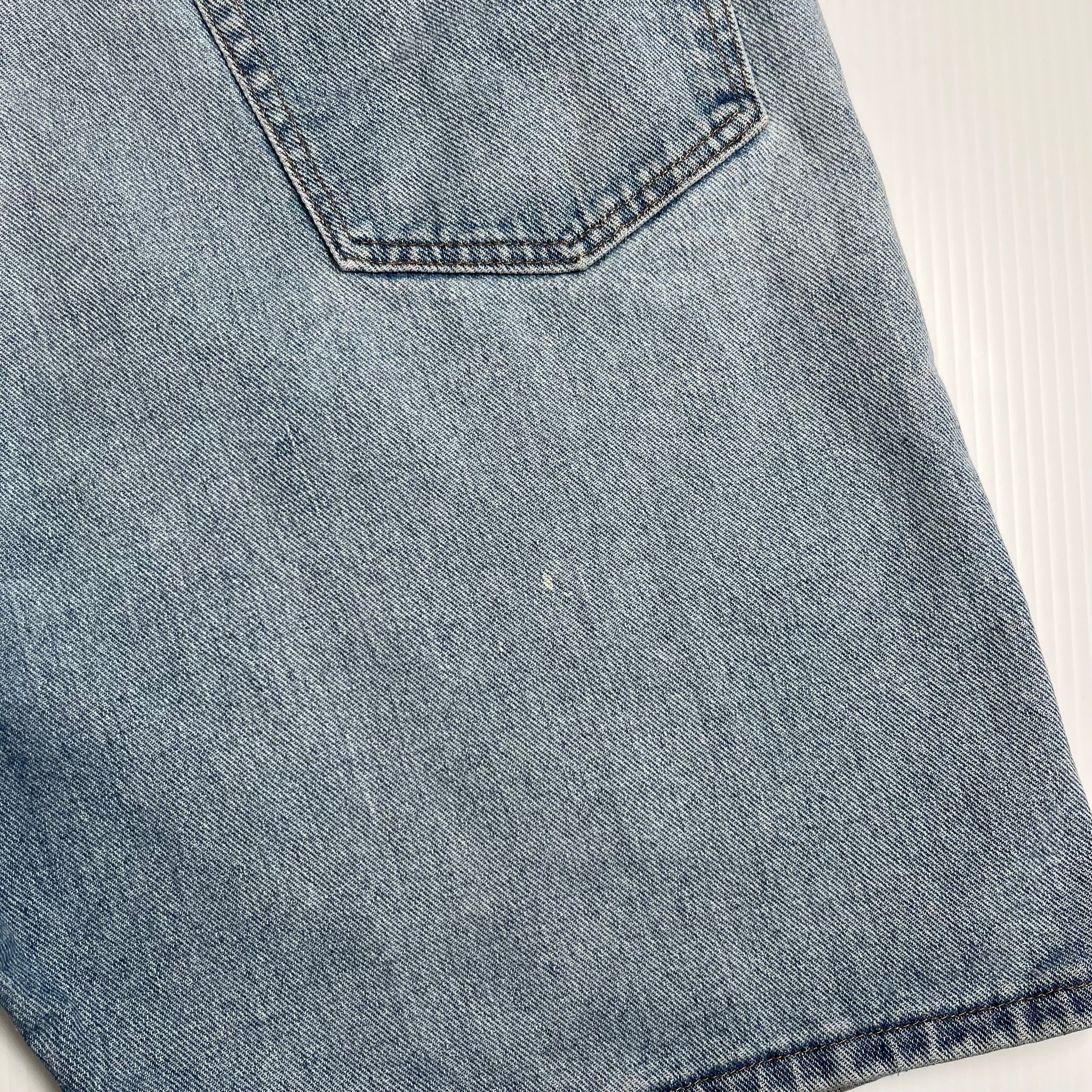 Vintage Wrangler Hero Light Wash Denim Shorts 38
