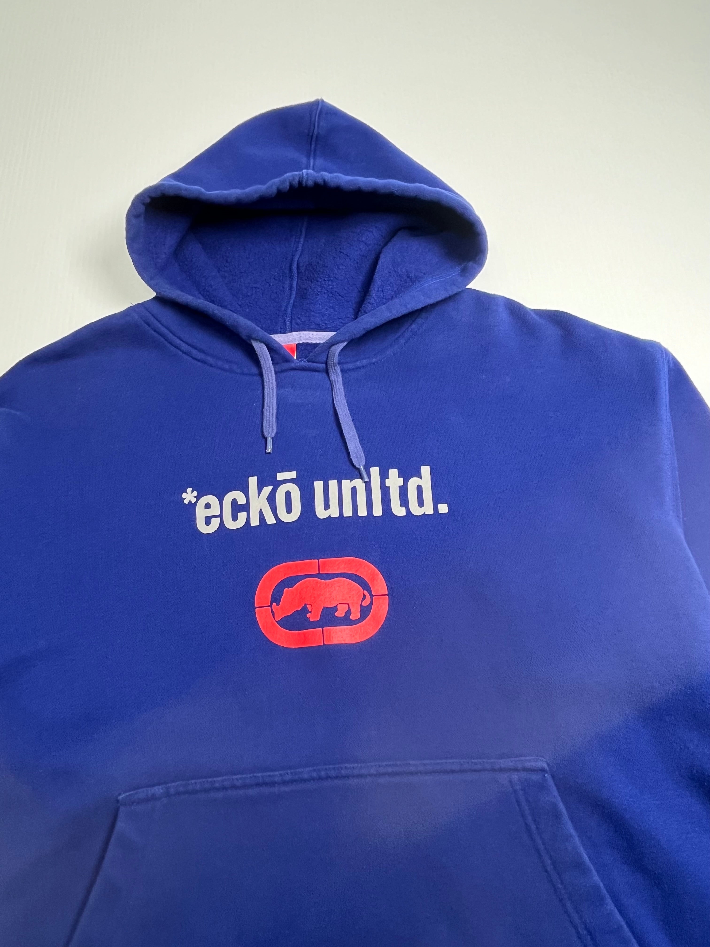 Y2K Ecko Unltd. Graphic Hoodie L