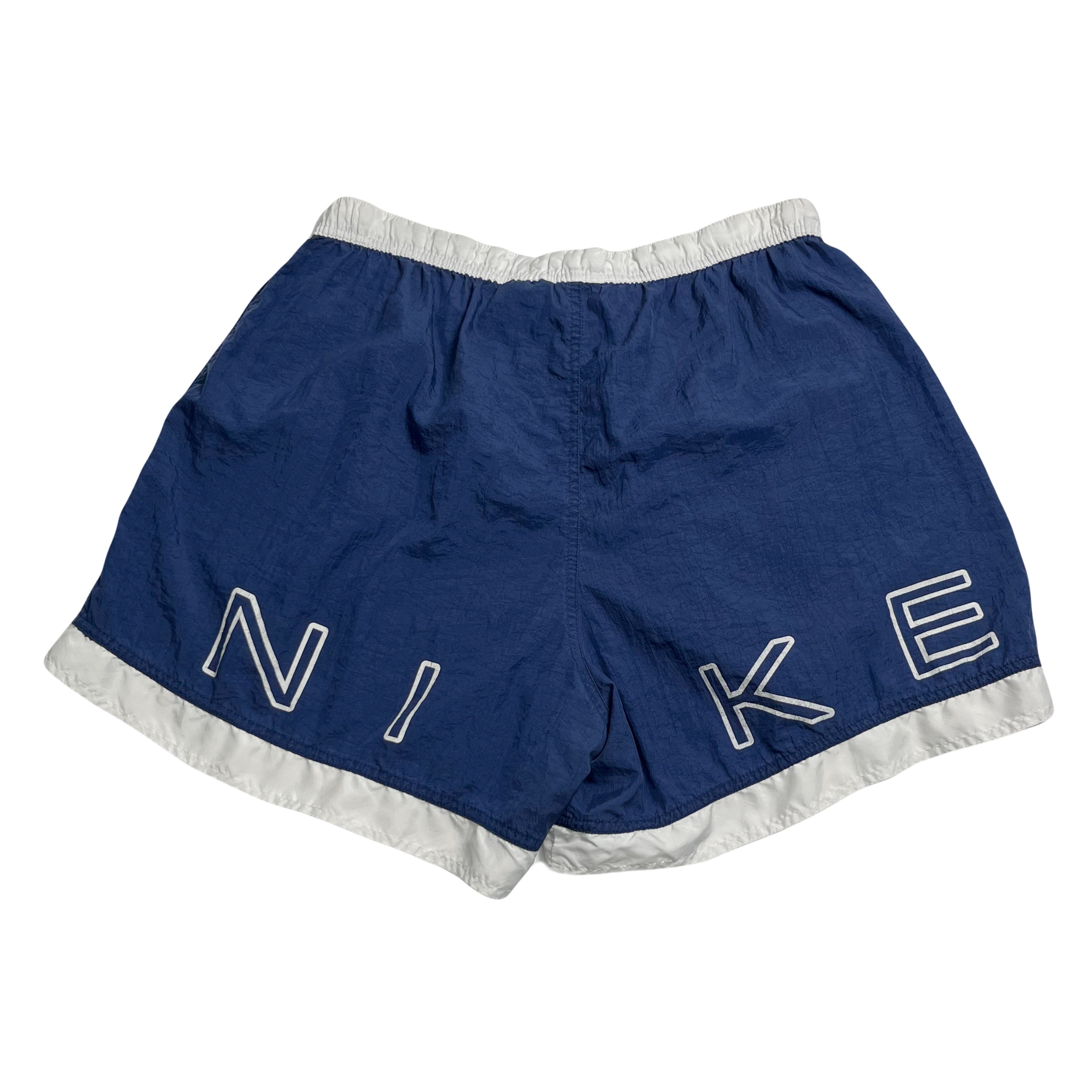 90s Nike Spellout Athletic Shorts XL