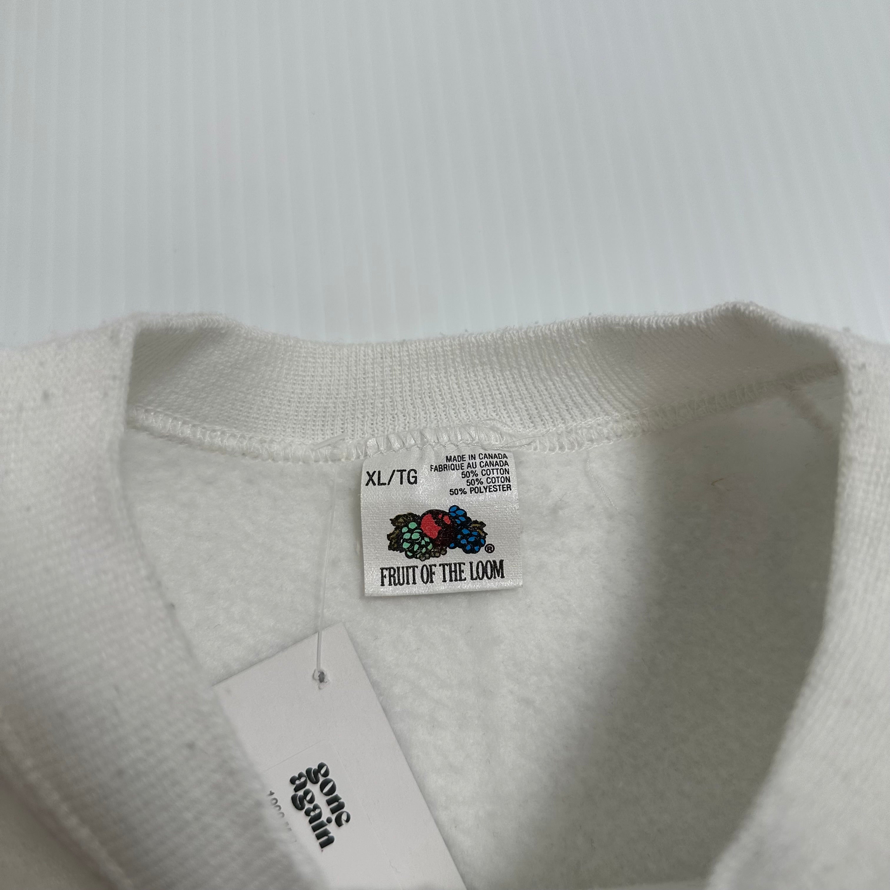 1990 Grey Cup Molson Canadian Football Crewneck XL