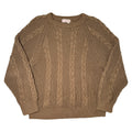 Vintage Pierre Dalby Cable Knit Sweater XL