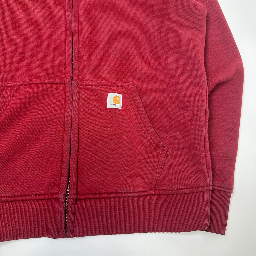 Carhartt Mini Logo Full Zip Hoodie Women's M