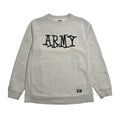 Stüssy Army Patch Letter Crewneck L