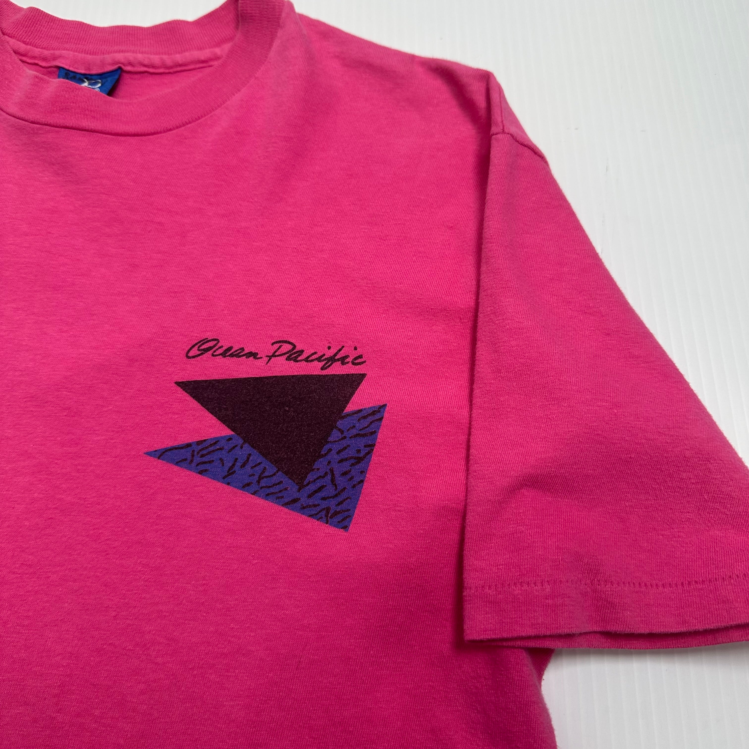 Vintage Ocean Pacific Skateboard Graphic Tee L