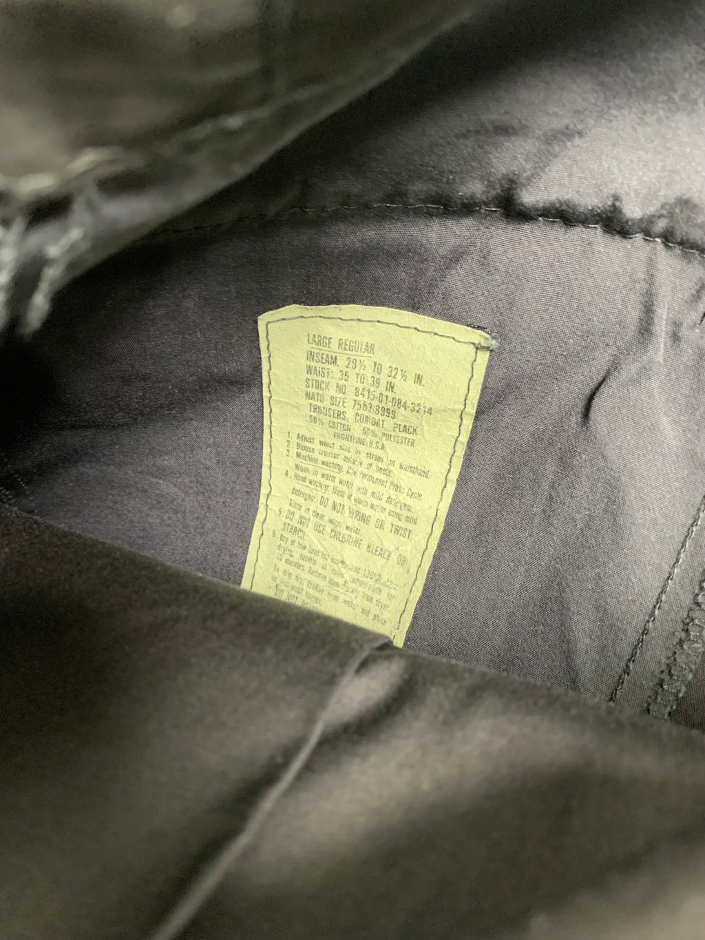 Military Combat Cargo Pants 37