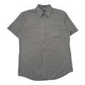 Van Heusen Studio Striped Short Sleeve Button Up Shirt M
