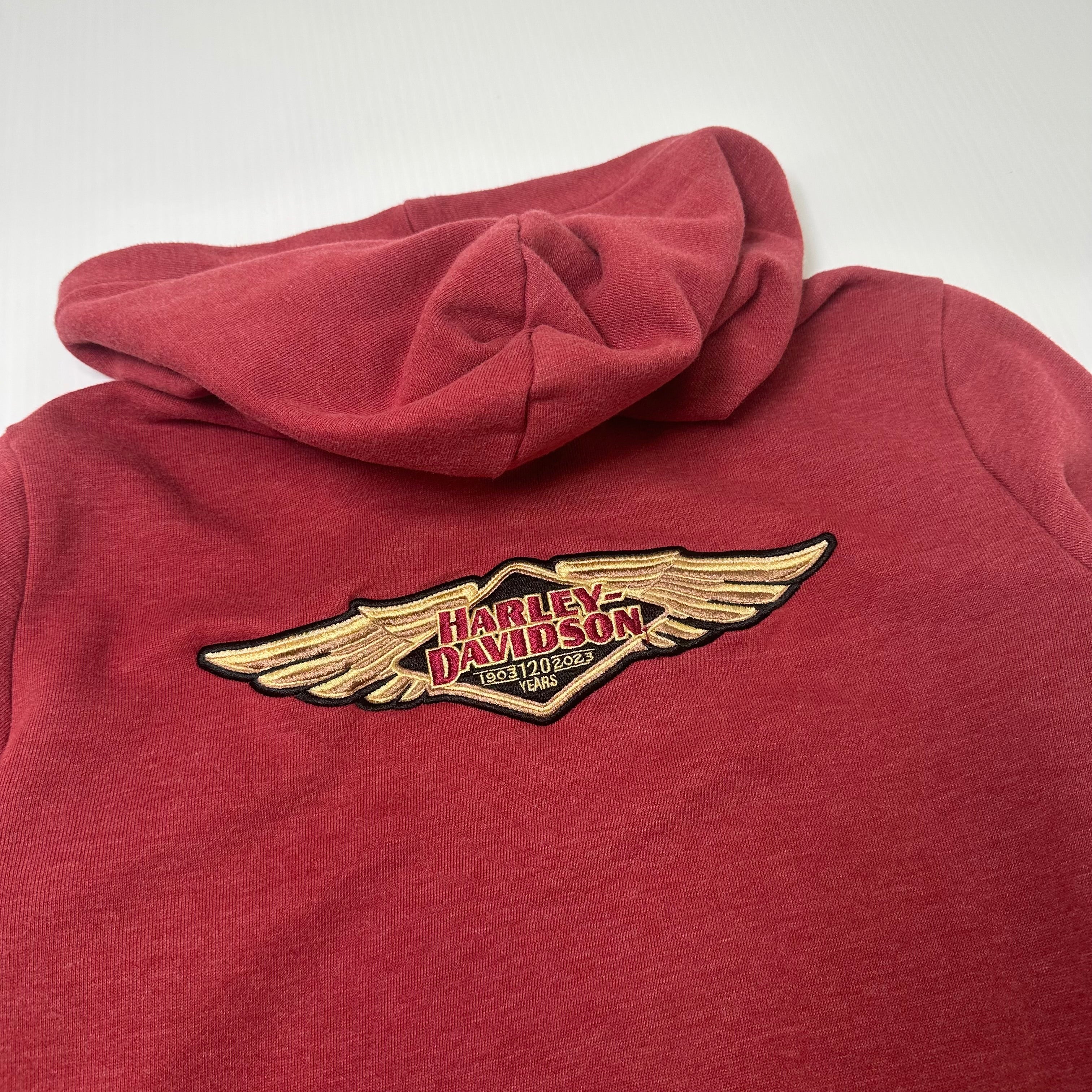 Harley Davidson 120th Anniversary Zip Hoodie S