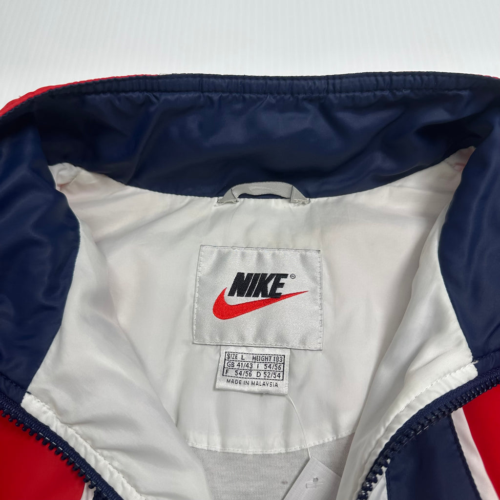 90s Nike Swoosh Full Zip Light Jacket L