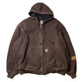 Vintage Carhartt Hooded Zip Jacket XXXL