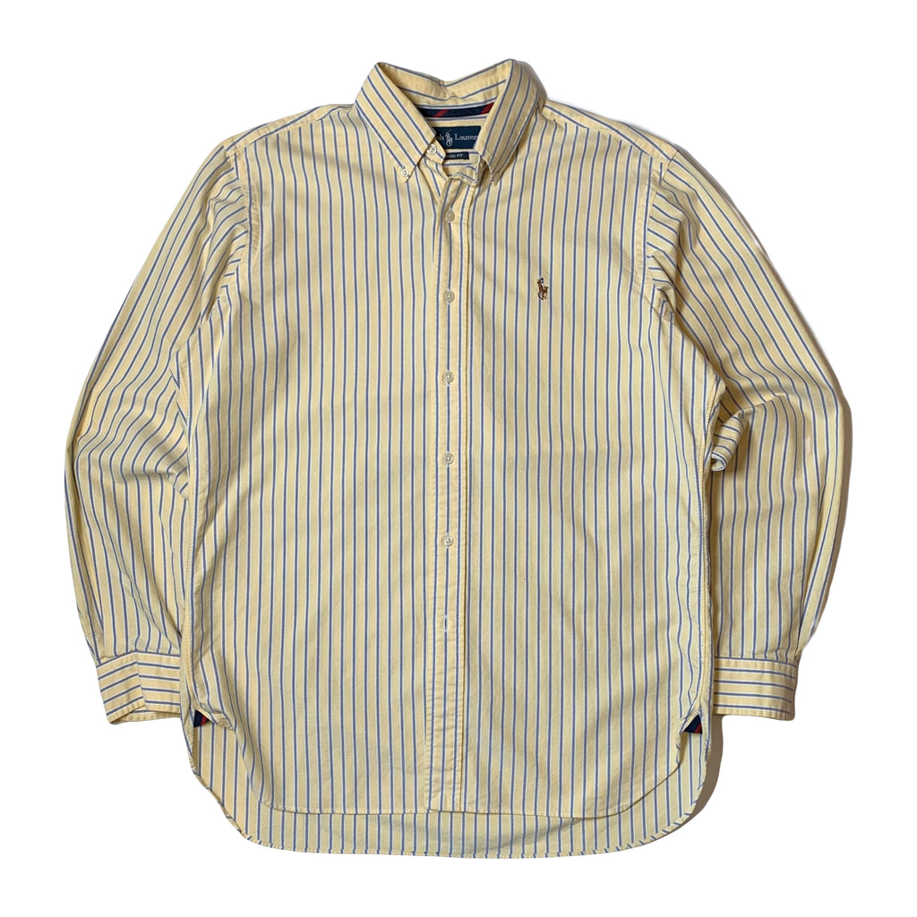 Vintage Ralph Lauren Pinstripe Button Up Shirt M