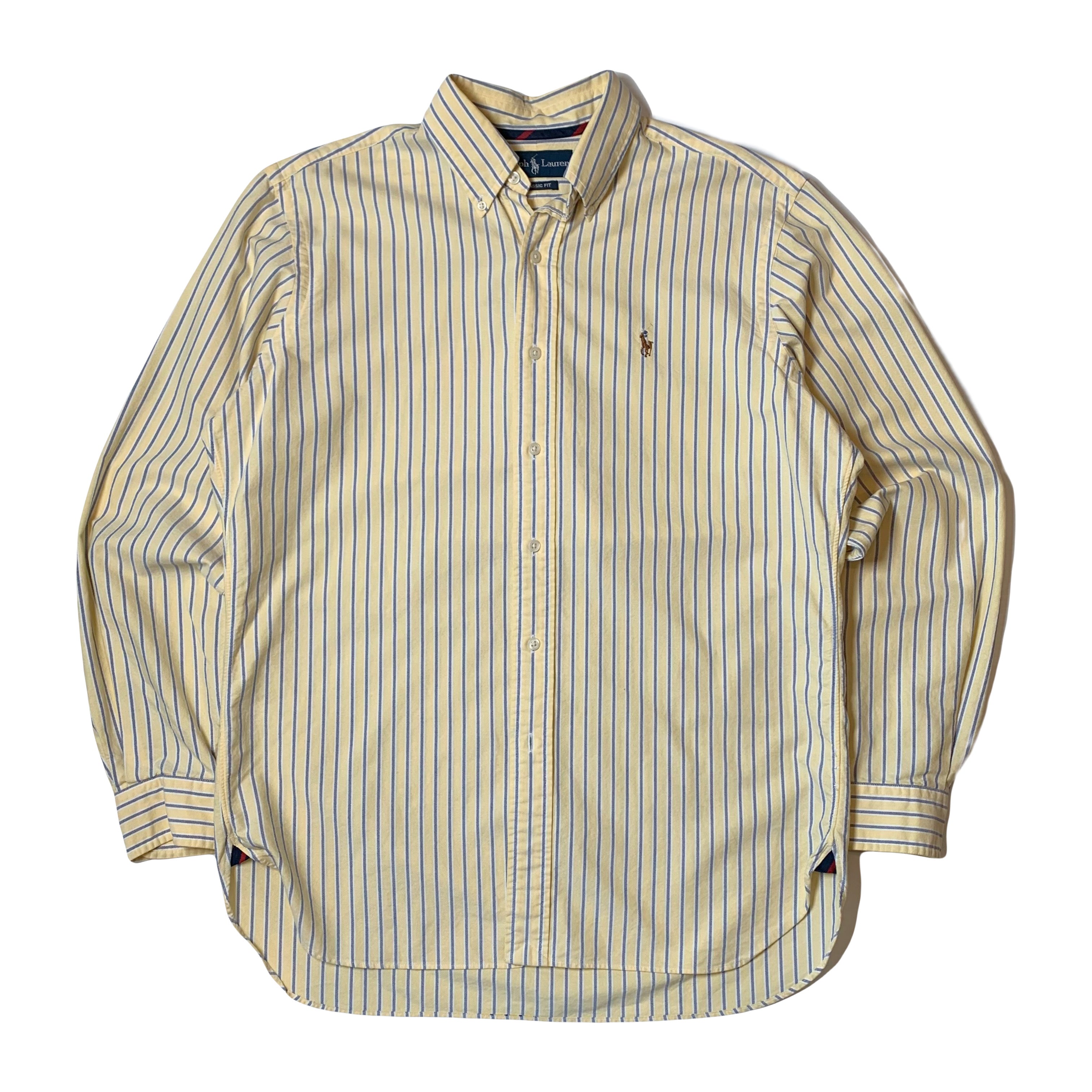 Vintage Ralph Lauren Pinstripe Button Up Shirt M