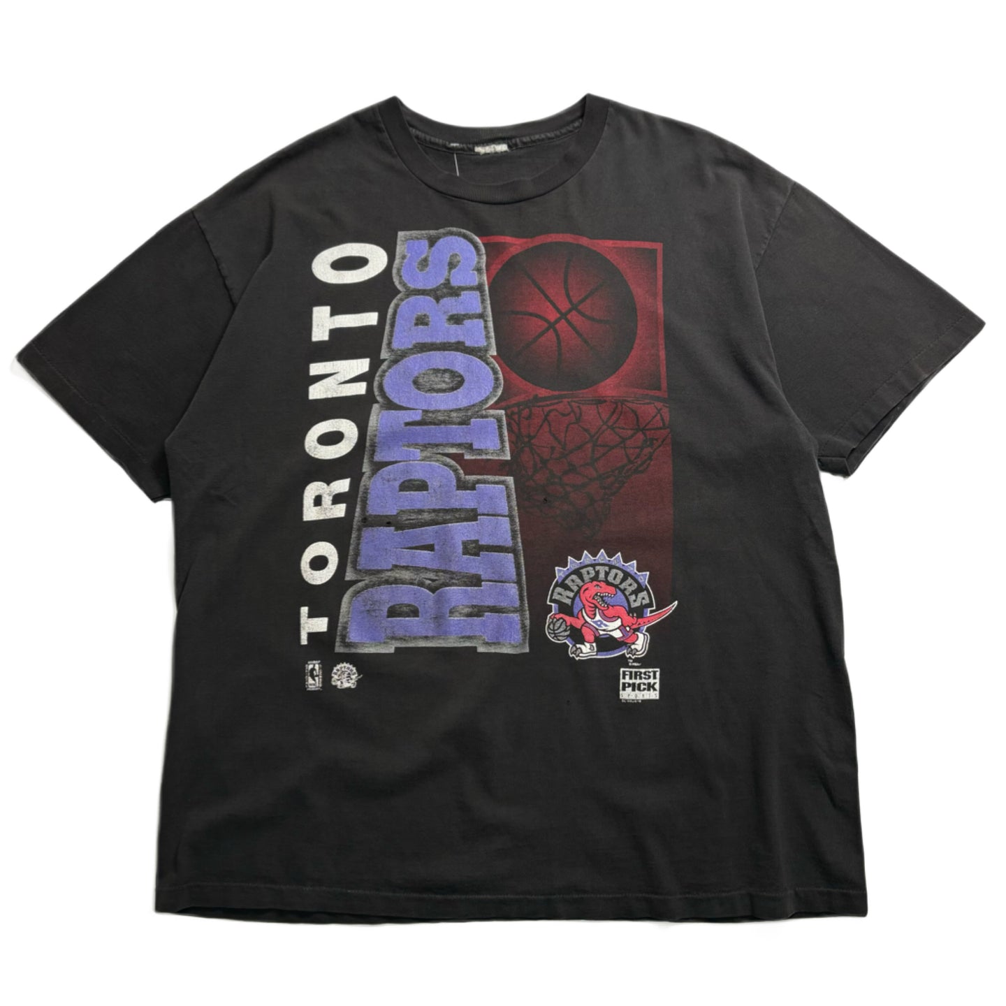 1994 Toronto Raptors NBA Graphic Tee L