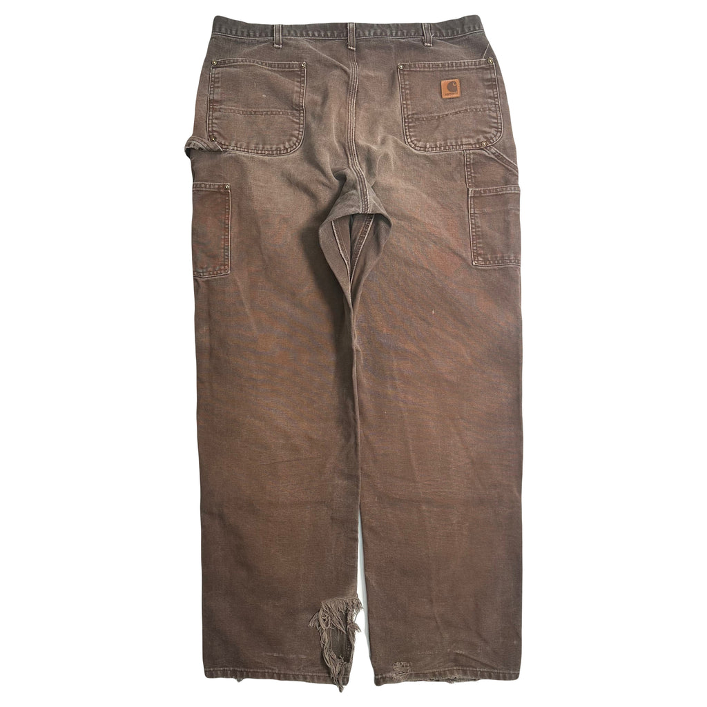 Vintage Carhartt Faded Double Knee Denim 37