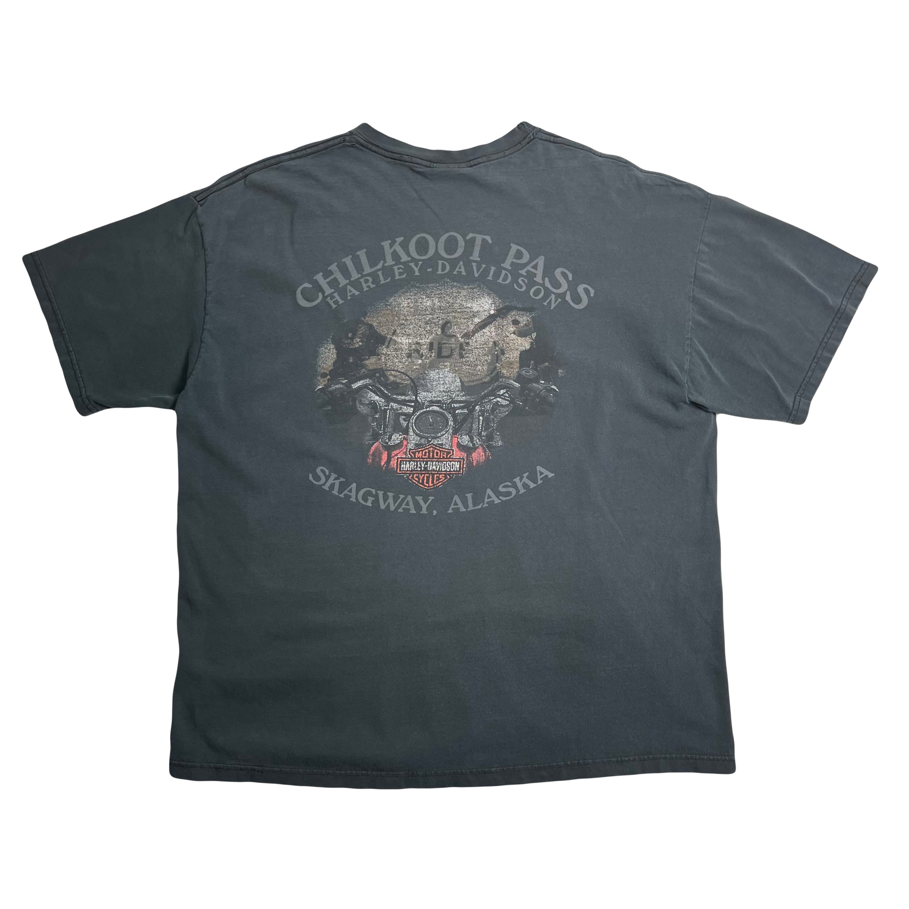 2005 Harley Davidson Chilkoot Alaska Tee L
