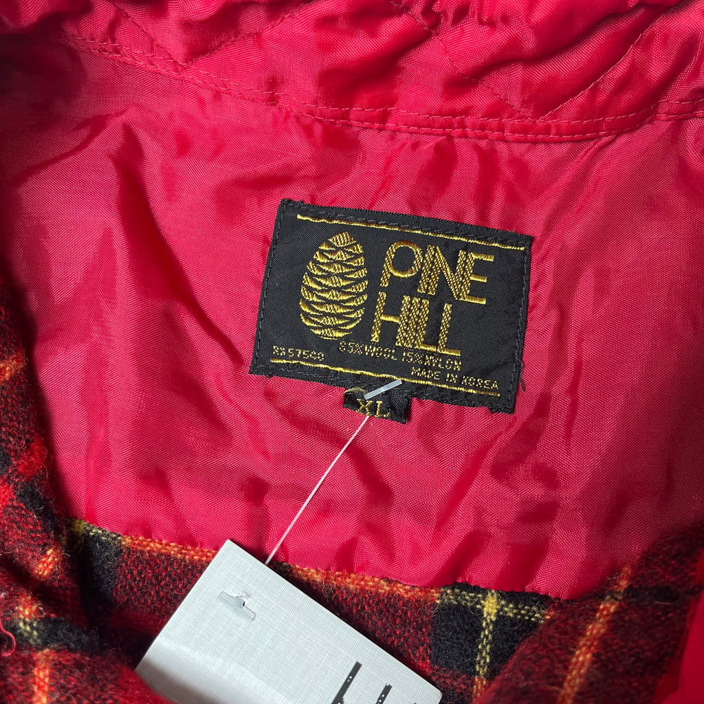 Vintage Pine Hill Plaid Button Up Shirt XL