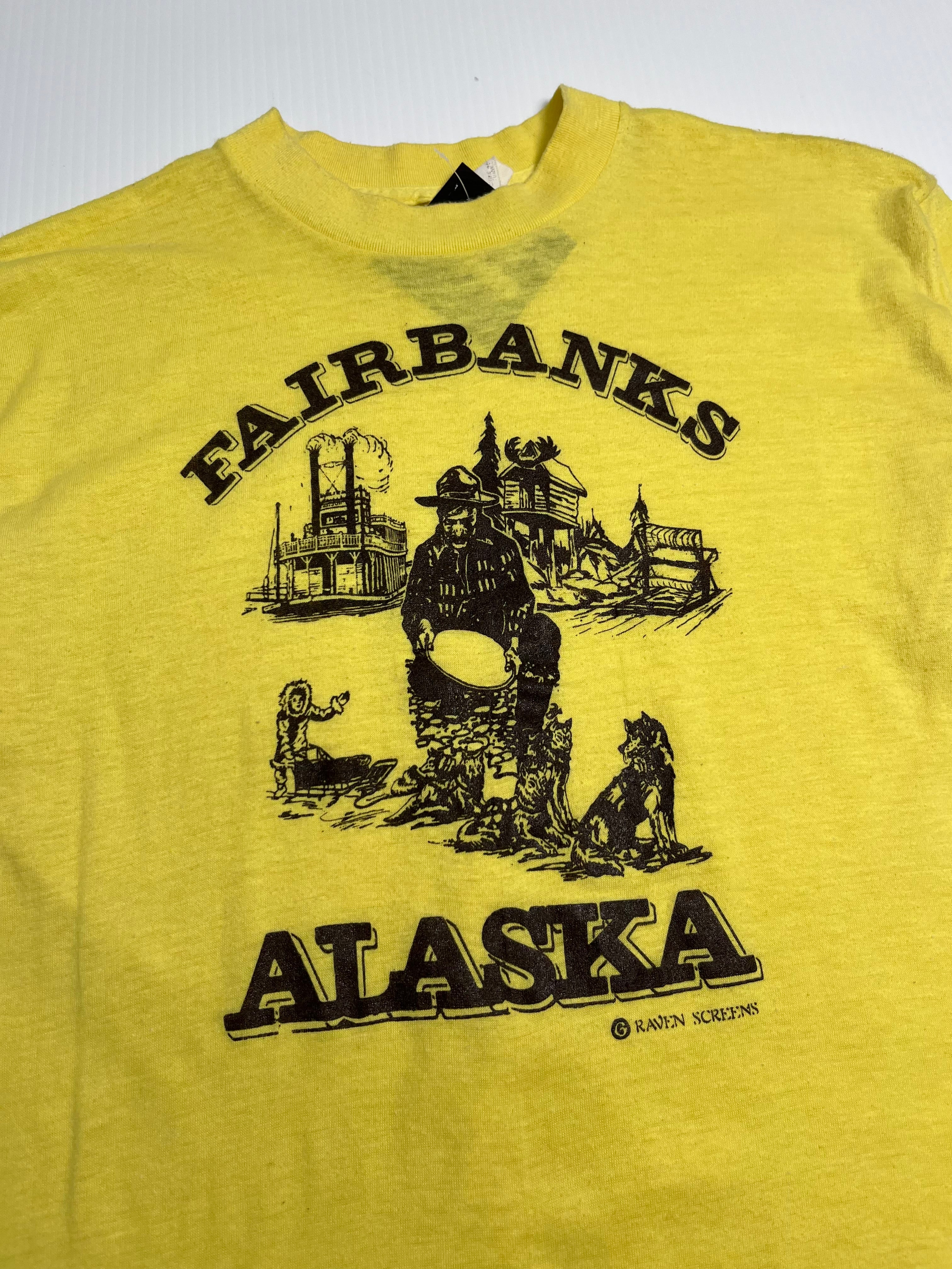 Vintage Fairbanks Alaska Graphic Tee XL